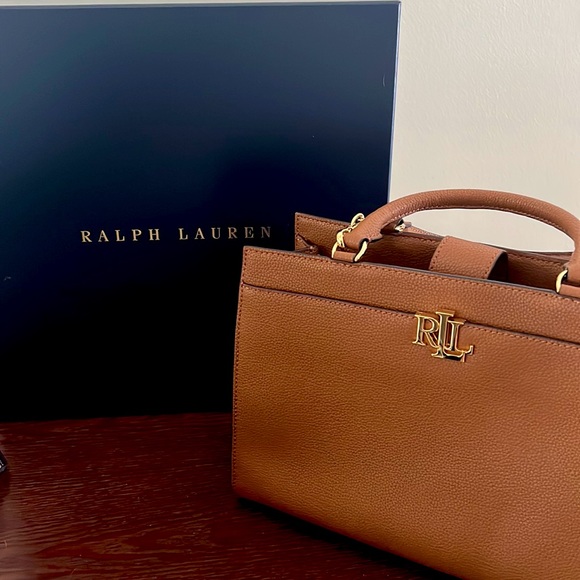 Ralph Lauren Handbags - Ralph Lauren pebbled leather
